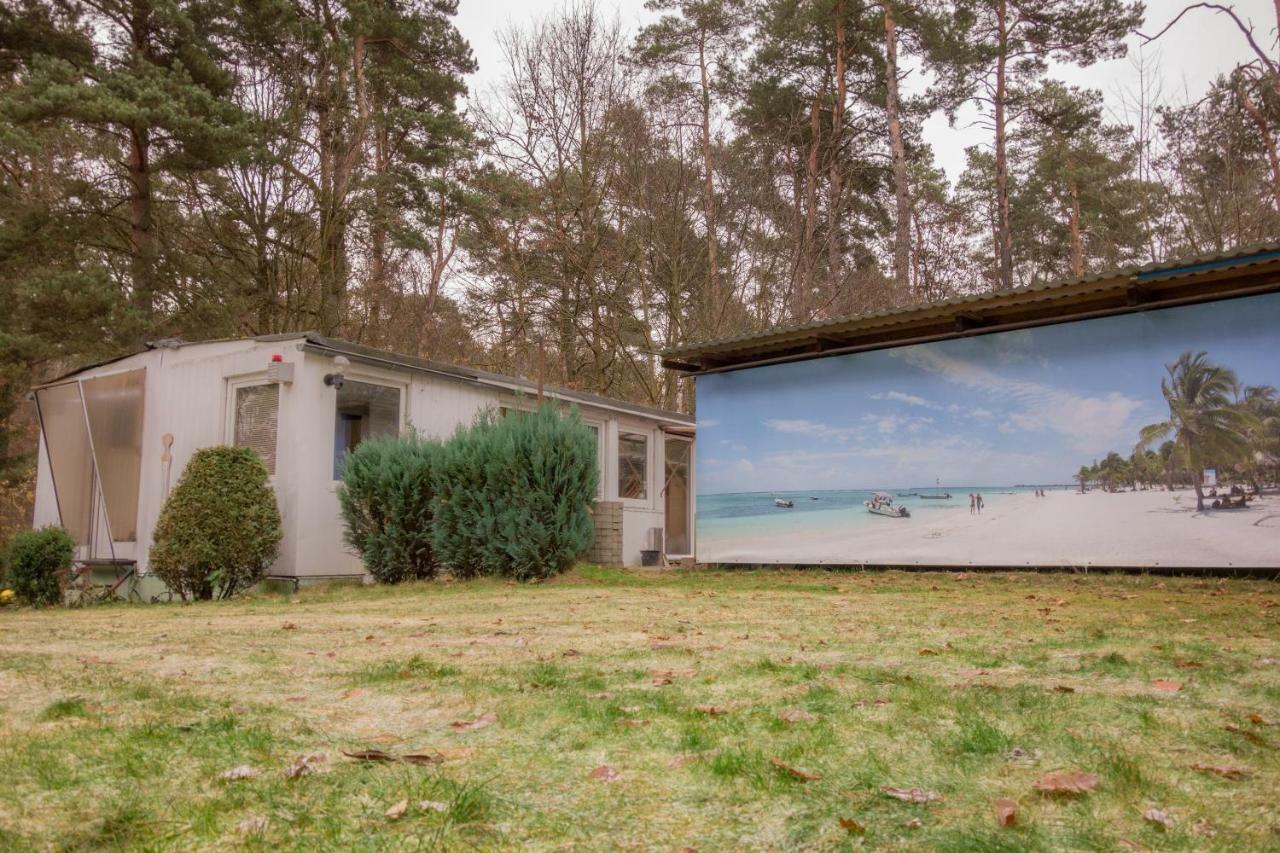 Bungalow Am Wald Bernau bei Berlin Esterno foto
